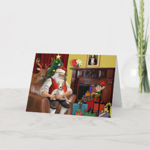 Tarjeta Festiva Lágrima de Santa