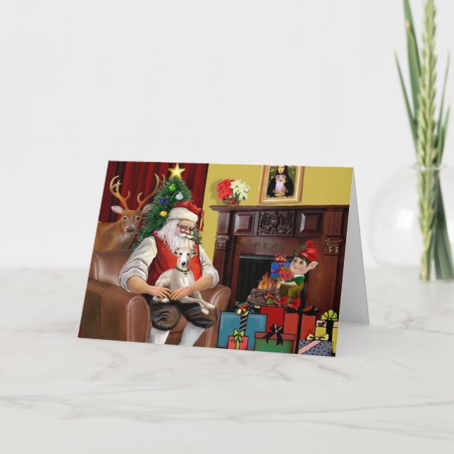 Tarjeta Festiva Lágrima de Santa (Anverso)
