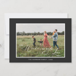 Tarjeta Festiva Las maravillas de su guión gráfico de amor simple