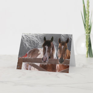 Tarjeta Festiva Las Maravillas Silenciosas Saludan A Las Festivida