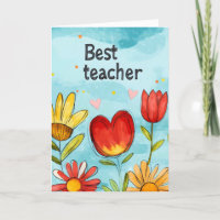 Las mejores flores de profesor