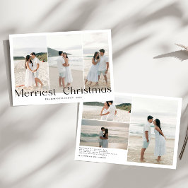 Tarjeta Festiva Las parejas de Navidades más modernos foto
