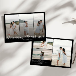Tarjeta Festiva Las parejas de Navidades más modernos foto