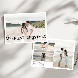 Tarjeta Festiva Las parejas de Navidades más modernos foto