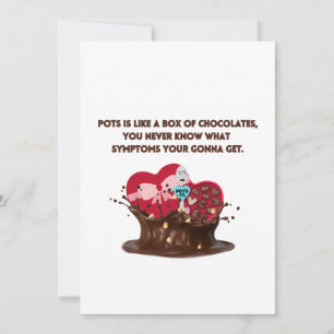 Tarjeta Festiva Las Potas Son Como Una Caja De Chocolates