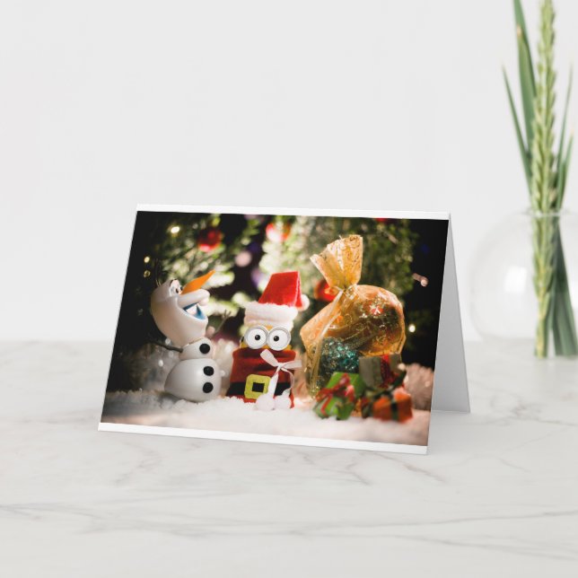 Tarjeta Festiva ¡Le amamos! (Anverso)