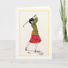 Tarjeta Festiva Le Golf French Golf Card