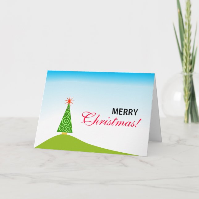 Tarjeta Festiva Le Sapin (Anverso)