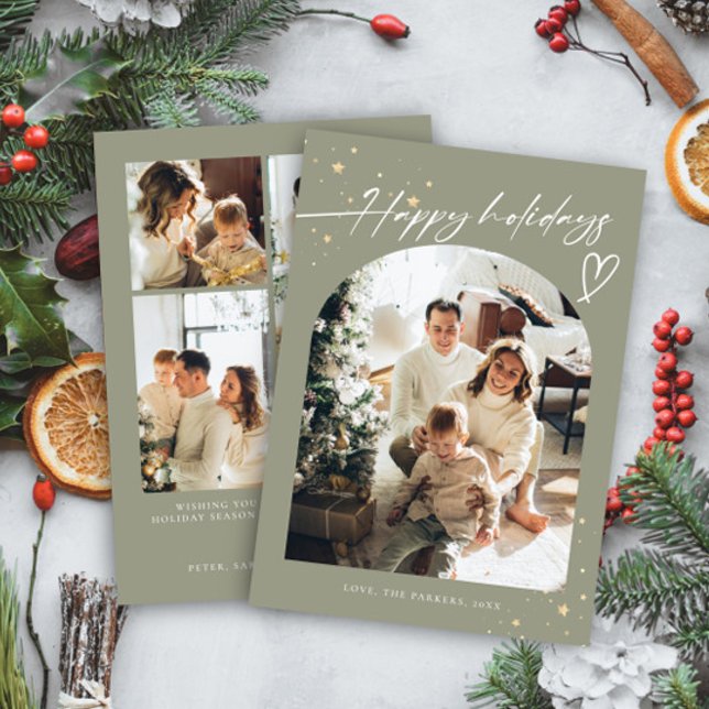 Tarjeta Festiva Leer mano Navidades Felices Fiestas 5 Foto (Subido por el creador)