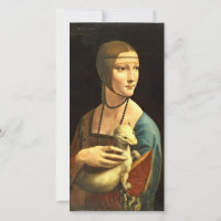 Leonardo Da Vinci - La Dama Con Un Ermio