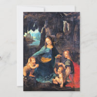 Leonardo da Vinci - The Virgin of the Rocks,