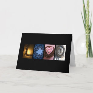 Tarjeta Festiva Letras de amor