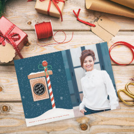 Tarjeta Festiva Letrero de pan de jengibre a la venta Foto de agen