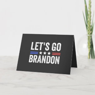 Tarjeta Festiva Let's Go Brandon