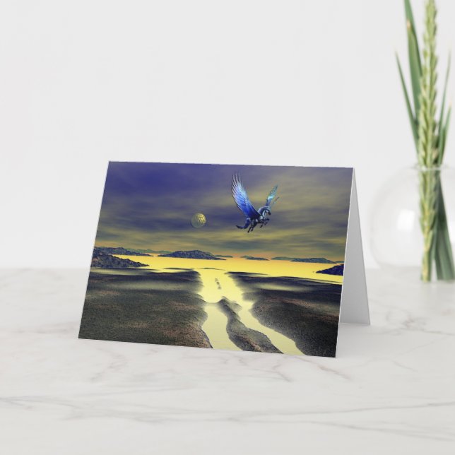 Tarjeta Festiva Levantamiento de Pegaso (Anverso)