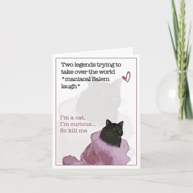 Tarjeta Festiva Leyenda de buena suerte (Anverso)