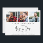 Tarjeta Festiva LGTB Gay Whimsical MR & MR Christmas Wedding Photo<br><div class="desc">LGTB Gay Whimsical MR & MR Christmas Wedding Photo Save the Date with Envelope. IMPORTANT NOTICE: This design is part of a collection and has other coordinated elements that you can find in my store. Sometimes it can be difficult to aesthealign and texts or initials on the designs, if so...</div>