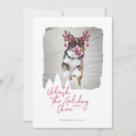 Tarjeta Festiva Liberen A Los Navidades Alegran A Los Renos Fun Ma