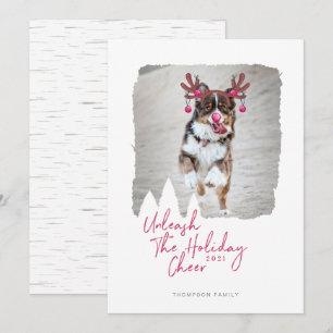 Tarjeta Festiva Liberen A Los Navidades Alegran A Los Renos Fun Ma