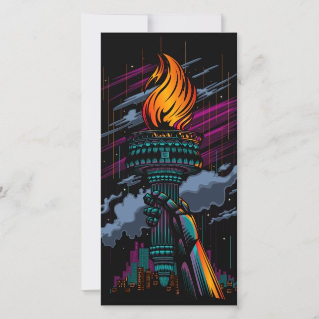 Tarjeta Festiva Libertad (Anverso)