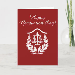 Tarjeta Festiva Libra - Feliz Día de Graduación