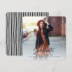 Tarjeta Festiva Licenciado en fotografía moderno por Merry & Brigh