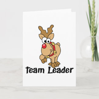 Tarjeta Festiva Líder del equipo
