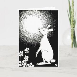 Tarjeta Festiva liebre