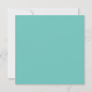 Tarjeta Festiva Light Teal #6BC388, Medio Horneado