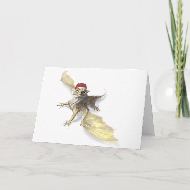 Tarjeta Festiva Lil Dragon Navidades Card (Anverso)
