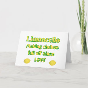 Tarjeta Festiva Limoncello
