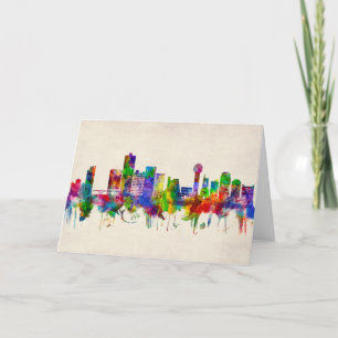 Tarjeta Festiva Línea aérea de Knoxville Tennessee
