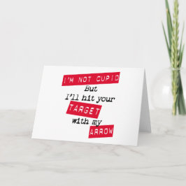 Tarjeta Festiva Línea de recogida de el día de San Valentín