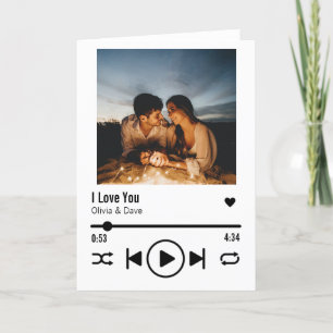 Tarjeta Festiva Lista de reproducción personalizada de la canción