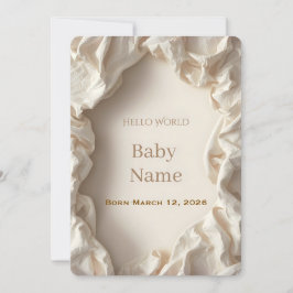 Tarjeta Festiva Little Beginnings – Baby Announcement Cards
