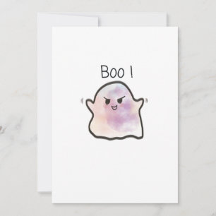 Tarjeta Festiva Little Boo Es Un Meme Divertido Travieso