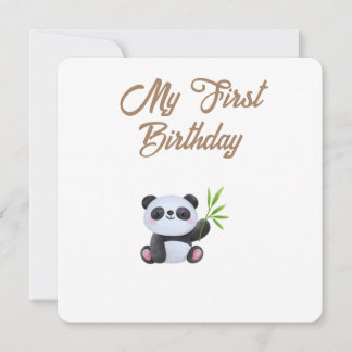Tarjeta Festiva Little Forest Friends Baby Milestone Card –My Firs