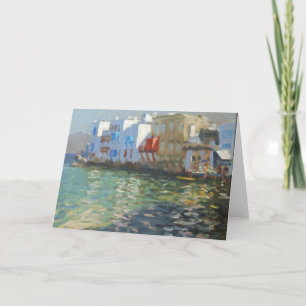 Tarjeta Festiva Little Venice Mykonos