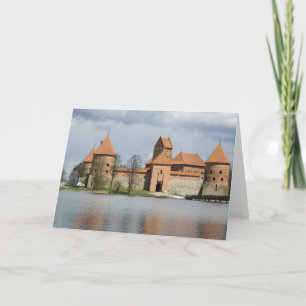 Tarjeta Festiva Lituania, Trakai. Castillo Isla 2