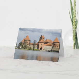 Tarjeta Festiva Lituania, Trakai. Castillo Isla 2