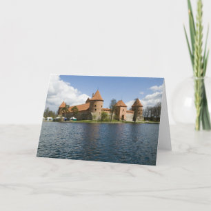 Tarjeta Festiva Lituania, Trakai. Castillo Isla 3