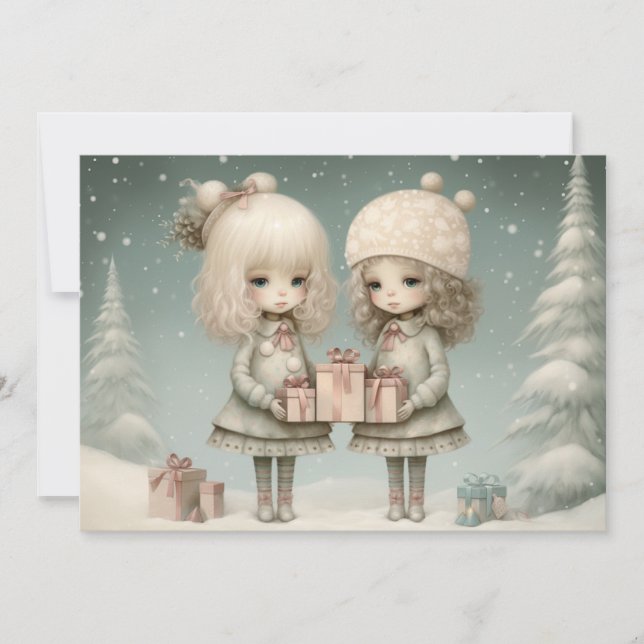 Tarjeta Festiva Lleno de amor y risa: Una fiesta (Anverso)