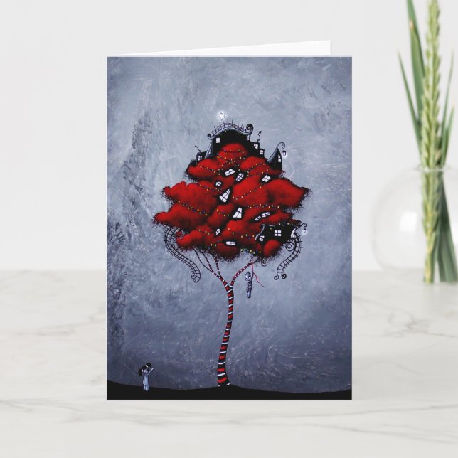 Tarjeta Festiva Lo hice todo para usted (Anverso)