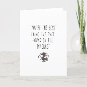 Tarjeta Festiva Lo mejor de Internet Fechas en línea