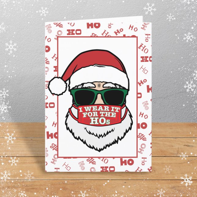 Tarjeta Festiva Lo uso para los Navidades de la máscara Santa Funn (Subido por el creador)