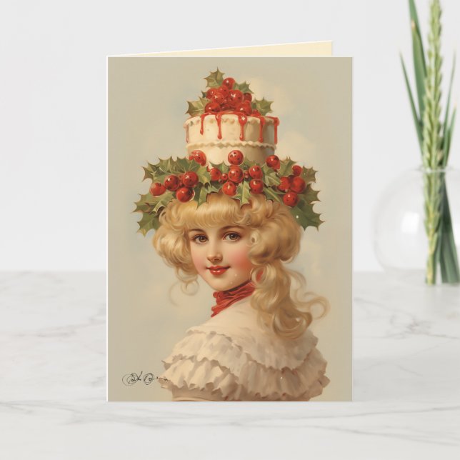 Tarjeta Festiva Locura de los navidades (Anverso)