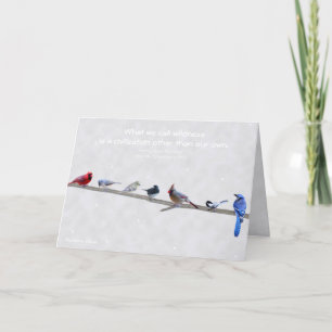 Tarjeta Festiva Locura: una civilización con excepción nuestros la