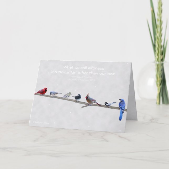 Tarjeta Festiva Locura: una civilización con excepción nuestros la (Anverso)