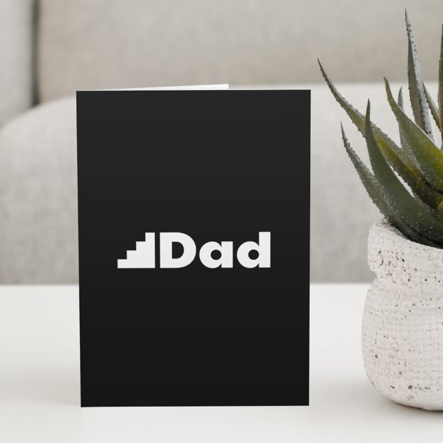 Tarjeta Festiva Logo de Step Dad (Subido por el creador)