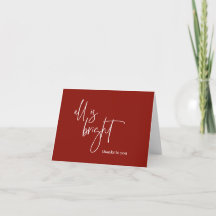 Logotipo de All Is Bright Business en rojo y blanc